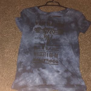 van halen distressed t shirt